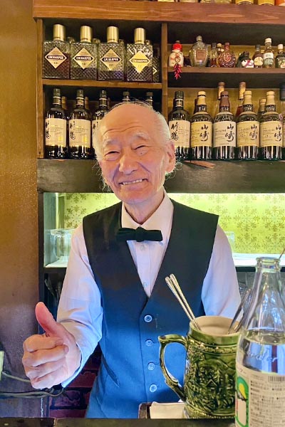 今も笑顔が素敵な石原清司さん　通称チャンさん