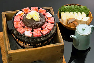 太田なわのれんの牛鍋