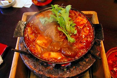 牛鍋の出来上がり！