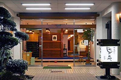 じゃのめやの宴会専用入口