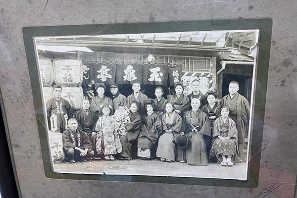 創業当時の「玉泉亭」