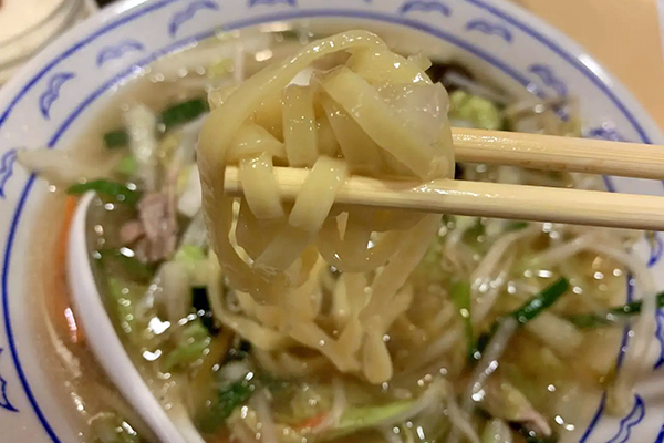 深みのあるスープと野菜の炒め具合が絶品！