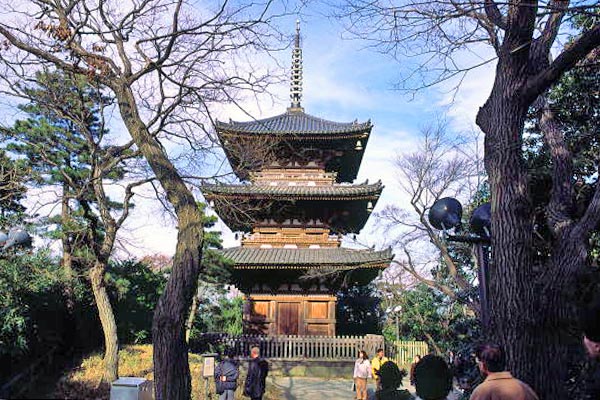 旧燈明時寺三重塔（重要文化財）