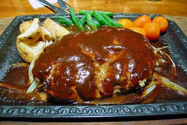 30年ほど前のビッグサイズ・ハンバーグ
