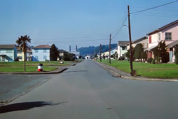 エリア2の住宅地