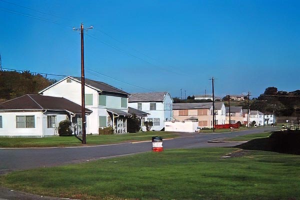 エリアXの住宅地