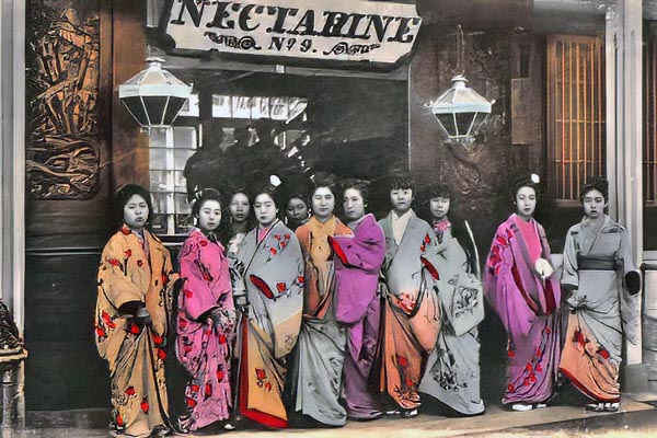 「神風楼」は外国人から「ネクタリン」「ナンバー9」と呼ばれていました。